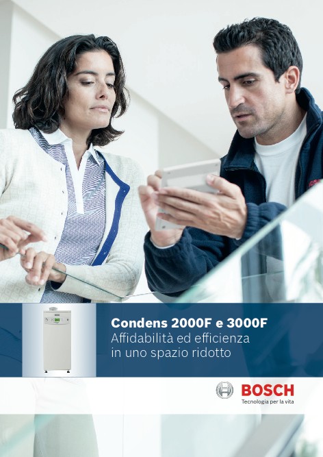 Bosch Termotecnica - Catalogue Condens 2000F e 3000F