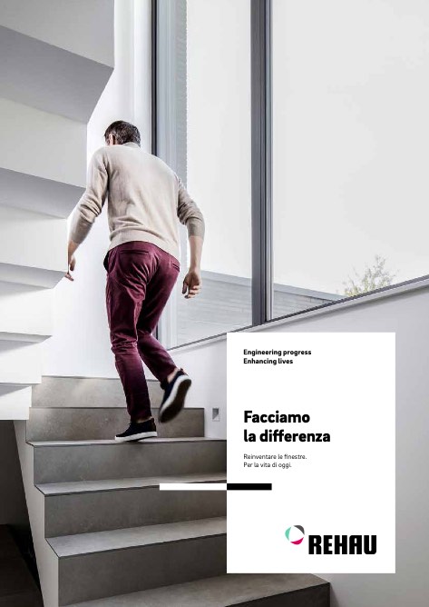 Rehau - Catalogue Generale finestre