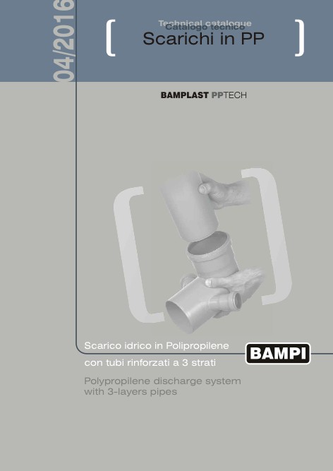 Bampi - Catalogo Scarichi in PP