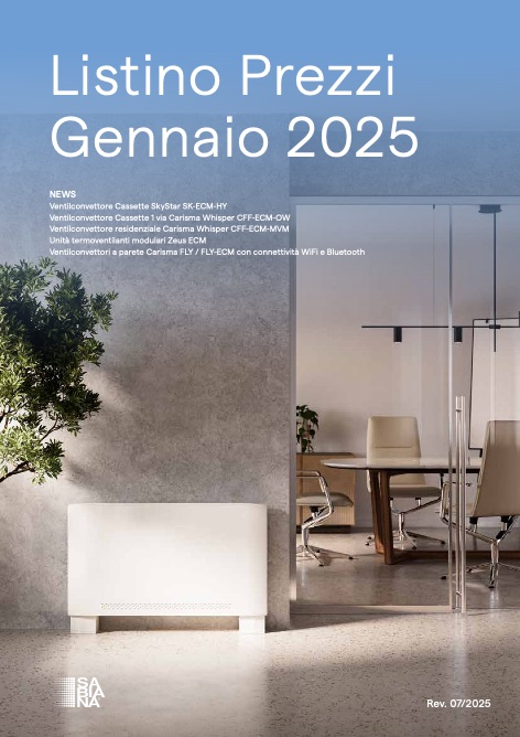 Sabiana - Lista de precios 2025 (rev.07)