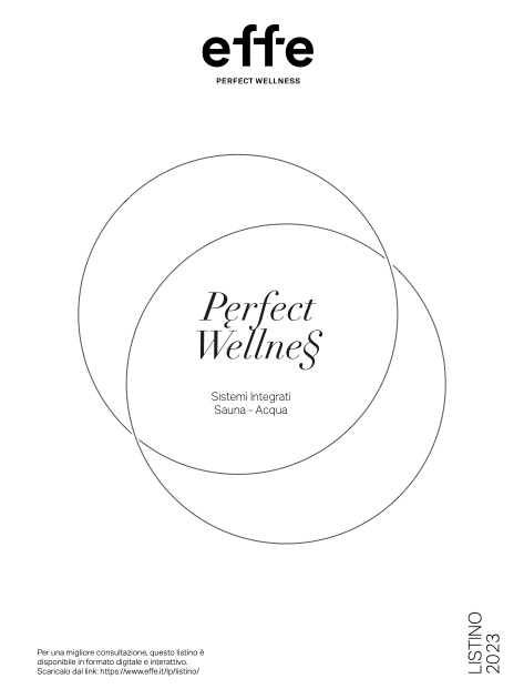 Effe - Preisliste Perfect Wellness | 2023