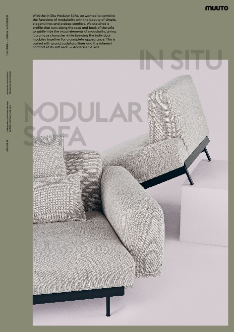 Muuto - Прайс-лист In Situ Modular Sofa