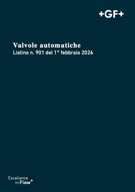 Georg Fischer - Listino prezzi Nr. 901 | Valvole automatiche
