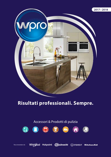 Whirlpool - Katalog Accessori & Prodotti di pulizia 2017-2018