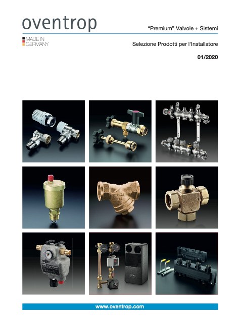 Oventrop - Listino prezzi 01/2020 Prodotti per l‘Installatore