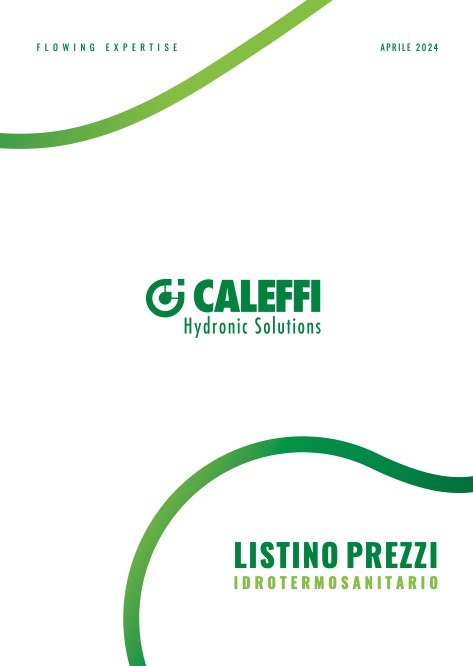Caleffi - 价目表 Idrotermosanitario