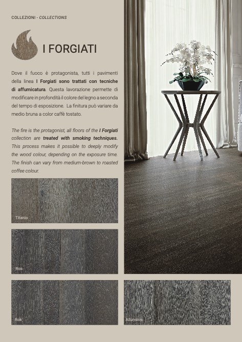 Maison de Parquet - Catalogue I Forgiati