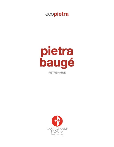 Casalgrande Padana - Catalogo pietra baugeu