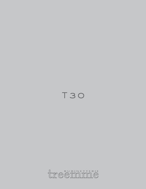 Rubinetterie Treemme - Catálogo T30