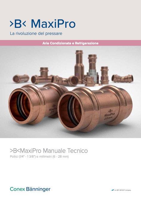 Conex Banninger - Catalogo MaxiPro Manuale Tecnico
