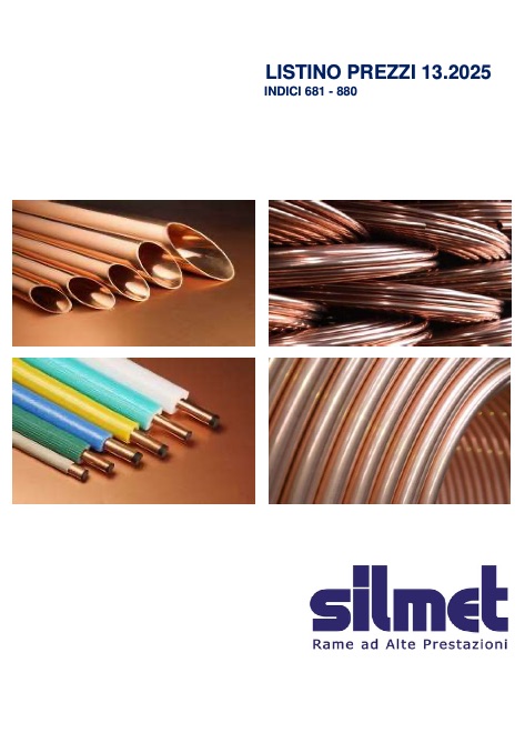 Silmet - Listino prezzi 13.2025