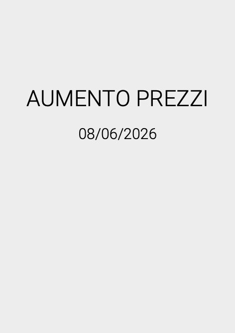 Bellosta Rubinetterie - Listino prezzi AUMENTO PREZZI