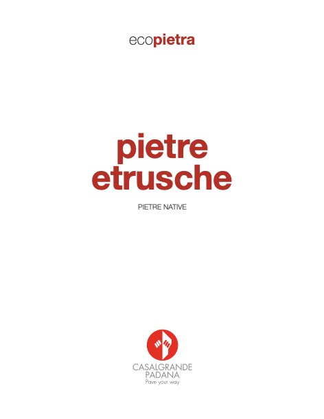 Casalgrande Padana - Katalog pietre etrusche