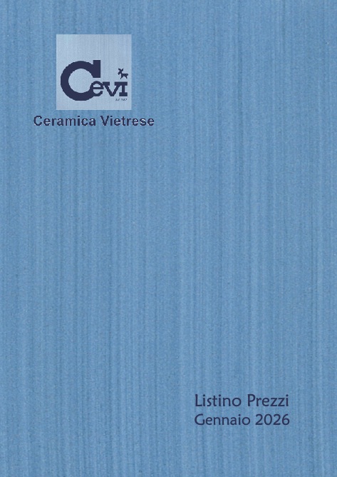 Ceramica Vietrese - Preisliste Gennaio 2026