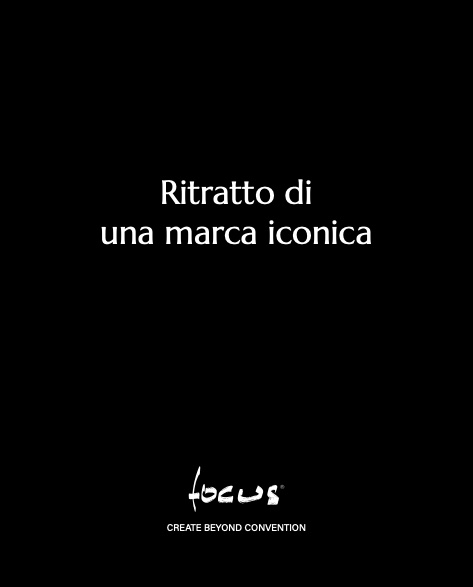 Focus - Catalogo Ritratto di una marca iconica