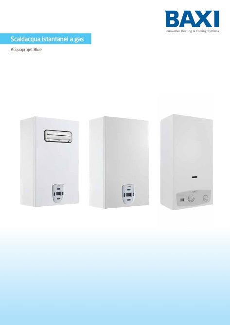 Baxi - Catalogue Acquaprojet
