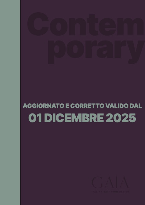 Gaia - Listino prezzi Contemporary