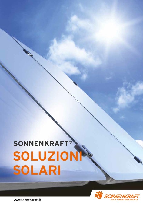Sonnenkraft - Catalogo Soluzioni solari