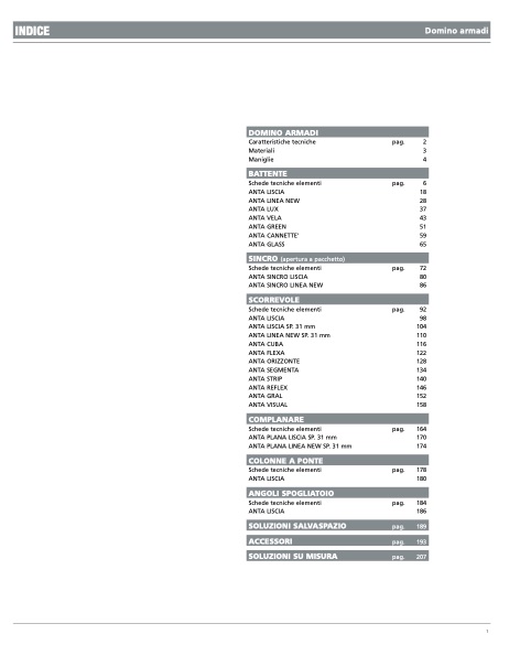 Veneran - Listino prezzi Domino (rev. 05/2024)