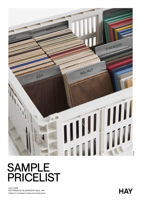 Hay - Listino prezzi SAMPLE