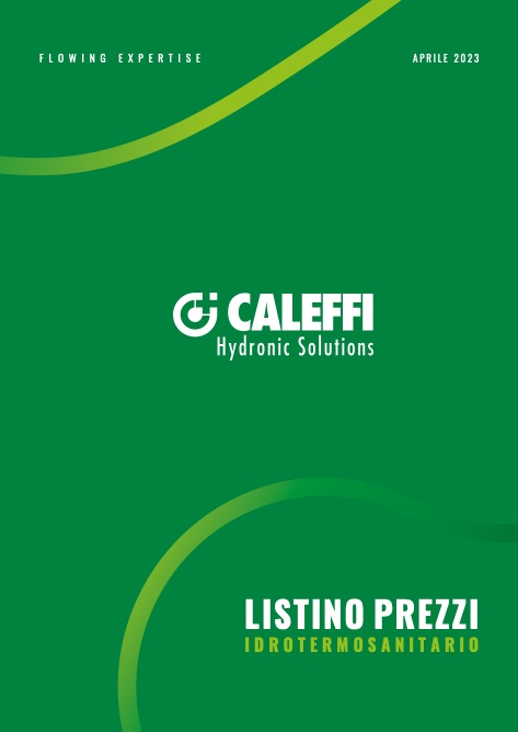 Caleffi - Price list Idrotermosanitario
