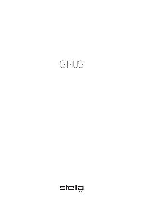 Stella - Price list Sirius