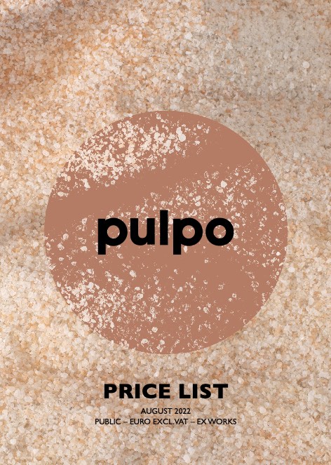 Pulpo - 价目表 August 2022