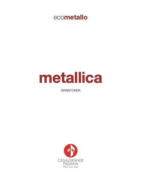 Casalgrande Padana - Catalogue metallica