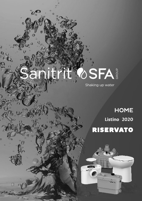 Sfa - Riservato - 价目表 Home 2020