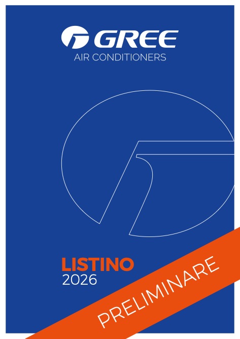 Gree - Listino prezzi 2026 preliminare