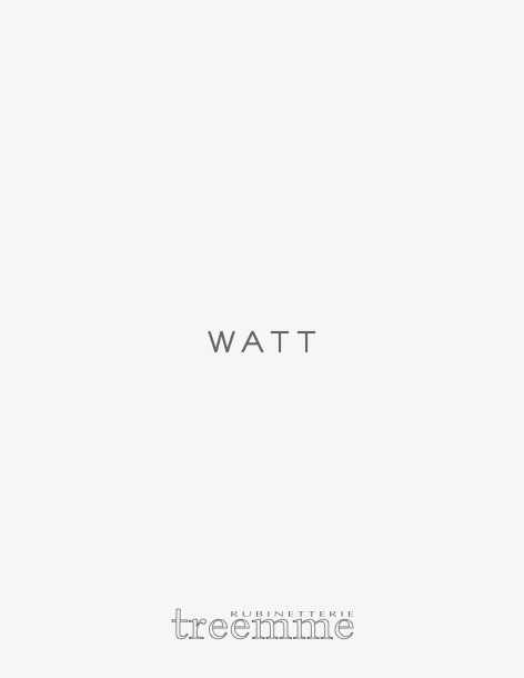 Rubinetterie Treemme - Katalog WATT
