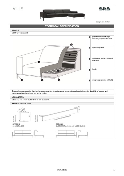 Sits - Listino prezzi 2026