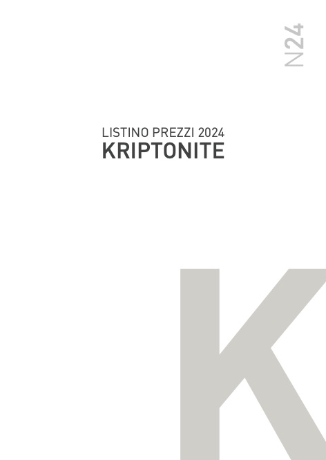 Kriptonite - Listino prezzi N24 2024