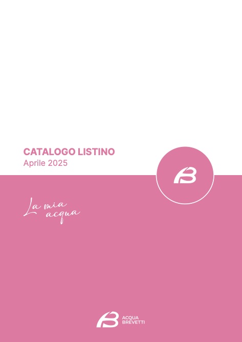 Acqua Brevetti - Lista de precios La Mia Acqua