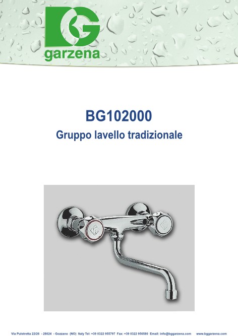 Bg Garzena - Catálogo 2013 - Bg102000