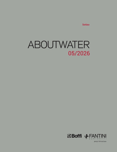 Fantini - Listino prezzi ABOUTWATER