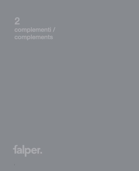 Falper - Catalogue 2 COMPLEMENTI