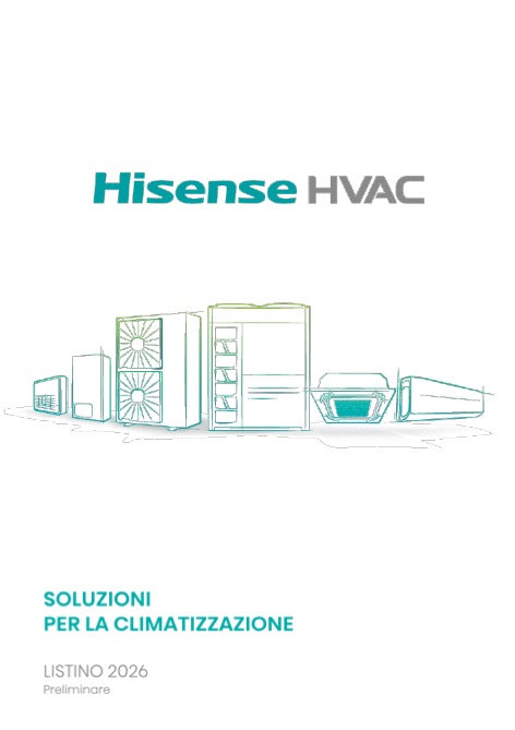 Hisense Italia - Listino prezzi Preliminare 2026