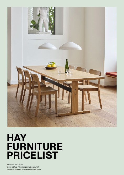 Hay - Price list Furniture
