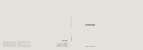 Cordivari Design - Каталог Colour System 4.0
