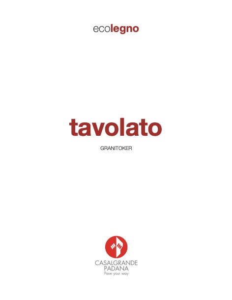 Casalgrande Padana - Catalogo tavolato