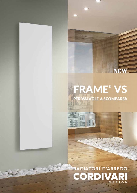 Cordivari Design - Listino prezzi FRAME VS PER VALVOLE A SCOMPARSA