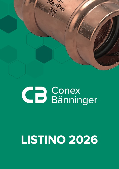 Conex Banninger - Listino prezzi 2026