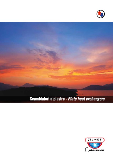 Zilmet - Catalogue Scambiatori a piastre