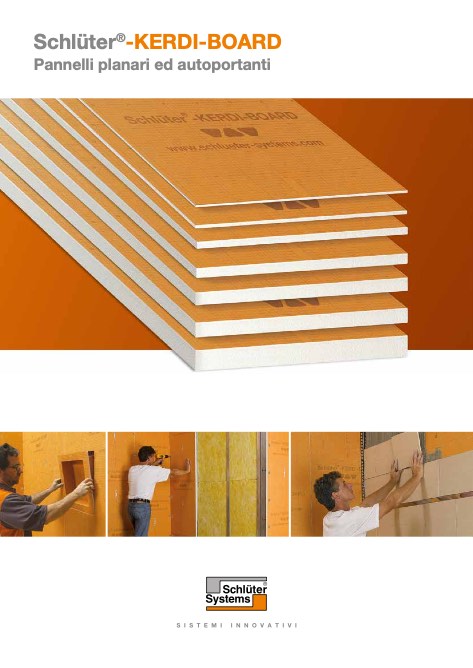 Schluter - Katalog KERDI BOARD