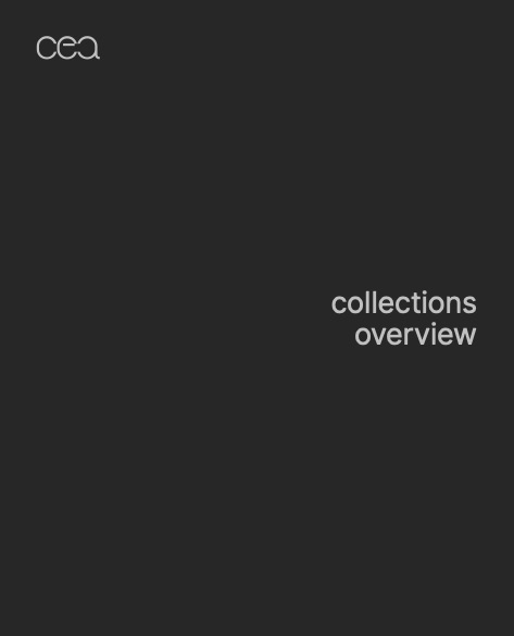 Cea - Catalogo COLLECTIONS OVERVIEW