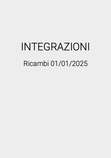 SFA - Sanitrit - 价目表 Integrazioni 2025 (Ricambi)