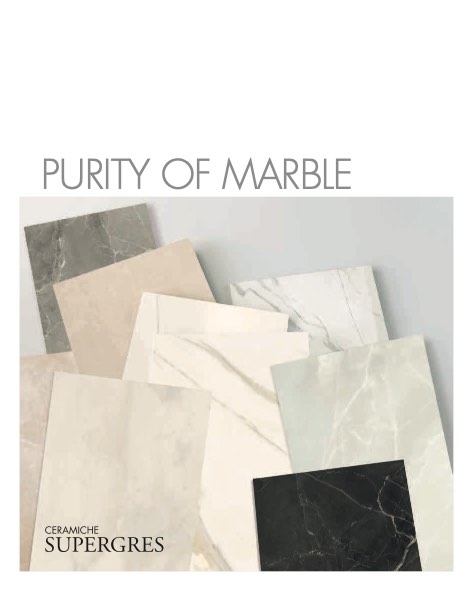 Supergres - Catálogo Purity of Marble