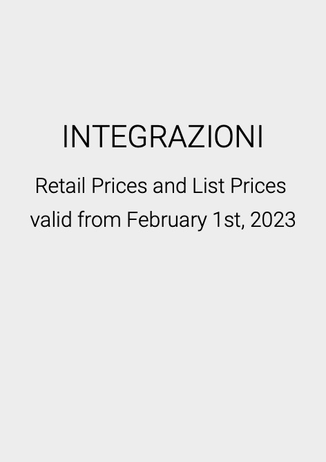 Iittala - Price list INTEGRAZIONI