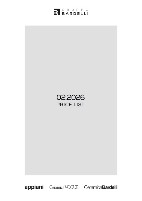 Appiani - Listino prezzi 02.2026